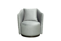 Кресло Verona вращающееся серый шеннил/бронза Кресло Verona вращающееся серый шеннил/бронза
