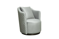 Кресло Verona вращающееся серый шеннил/бронза Кресло Verona вращающееся серый шеннил/бронза