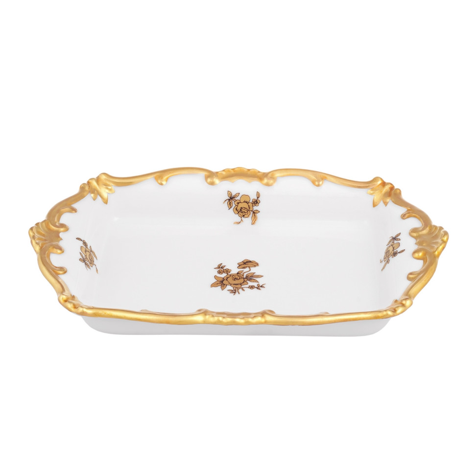 Масленка 18см."Роза золотая"