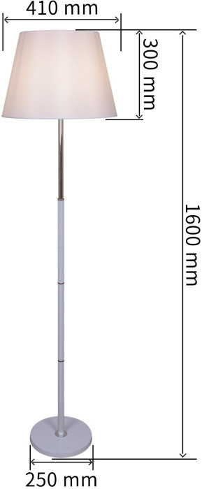 Торшер  02057-0.6-01 WH-GD Reluce