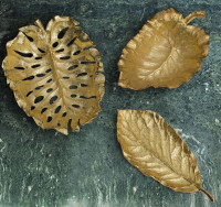 Блюдо Michael Aram "Leaves Monstera", 57 см