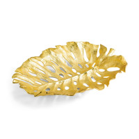 Блюдо Michael Aram "Leaves Monstera", 57 см