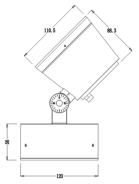 Грунтовый светильник Colt 732109 Deko-Light