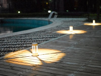 Наземный светильник  W61843-200 Gr Oasis Light