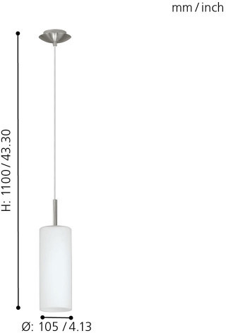 Подвесной светильник Troy 3 85977 Eglo