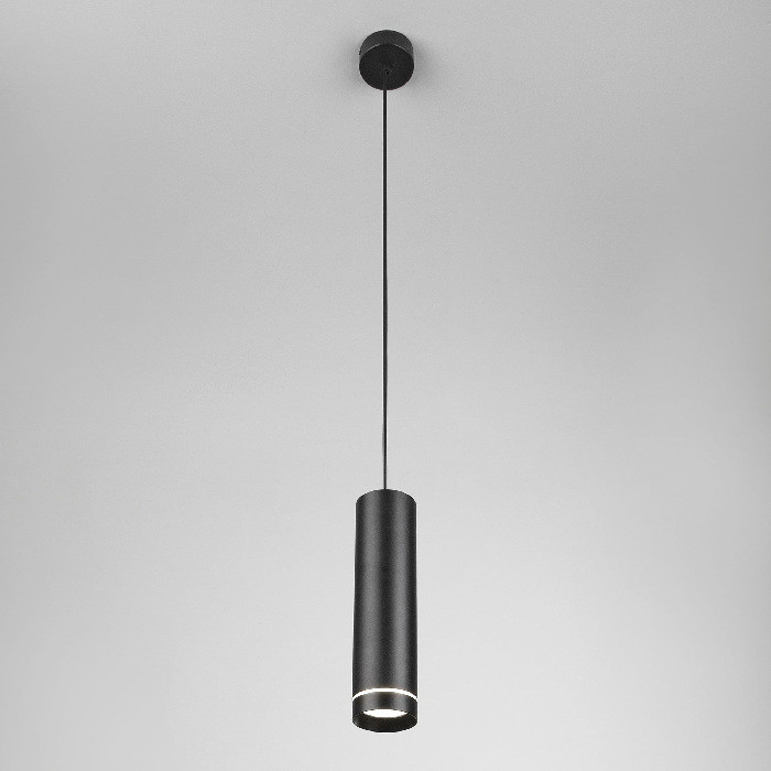 Подвесной светильник Topper DLR023 12W 4200K черный матовый Elektrostandard