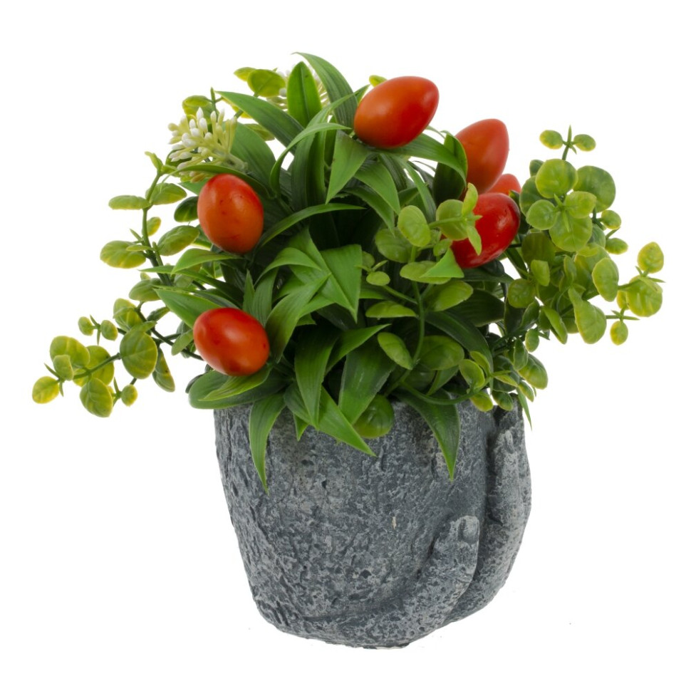 Цветочная композиция, L16 W15 H19 см
