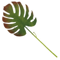 Ветка искусственная "Монстера", L26 W1 H63 см