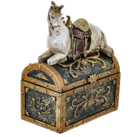 Шкатулка "Лошадь", L14,5 W9 H20 см