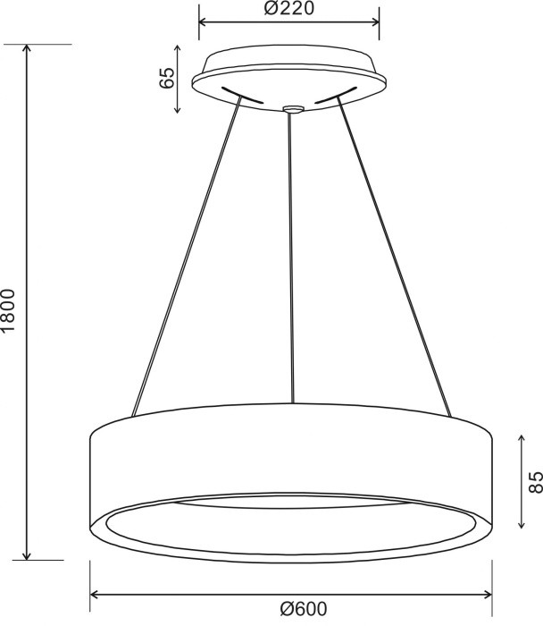 Подвесной светильник Sculptoris 342185 Deko-Light