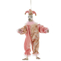 Игрушка набивная подвес "Лошадь-клоун", L16 W10 H36 см (полка 23 см.)