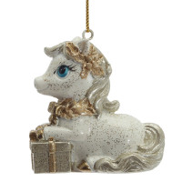 Фигурка декоративная подвесная "Лошадка", L6 W3 H6,5 см