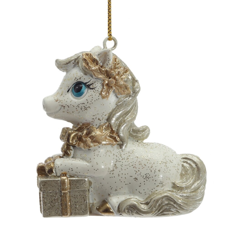 Фигурка декоративная подвесная "Лошадка", L6 W3 H6,5 см