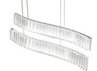 Подвесной светильник LDP 6039-2-PR CHR Lumina Deco Подвесной светильник LDP 6039-2-PR CHR Lumina Deco