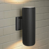 Настенный светильник уличный Strict 1403 TECHNO черный Elektrostandard