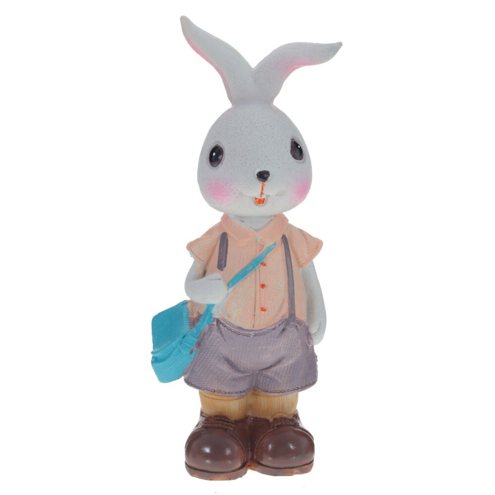 Фигурка декоративная "Заяц", L5 W6 H16 см, 2в.