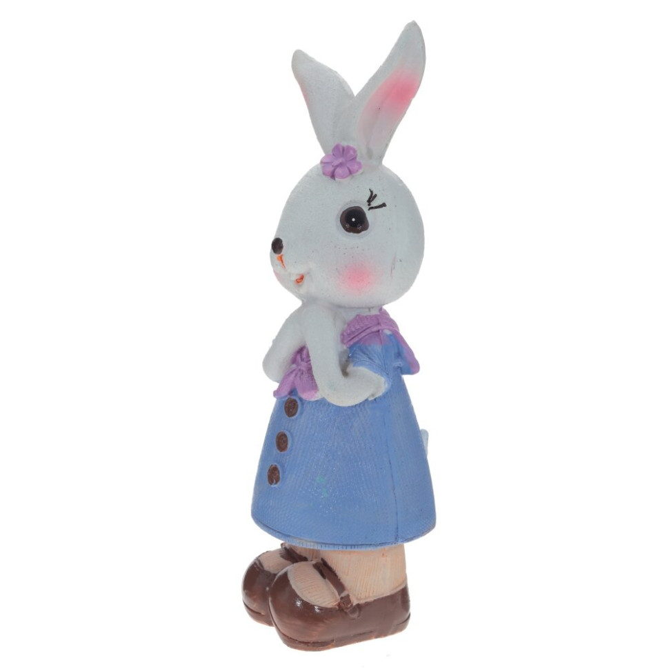 Фигурка декоративная "Заяц", L5 W6 H16 см, 2в.