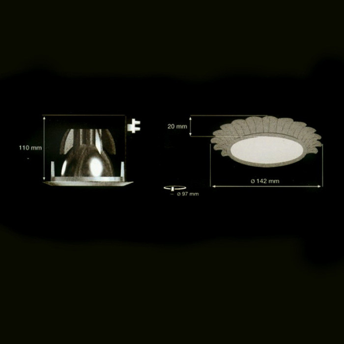 Точечный светильник 3879 3879/1X D-4 Martinez Y Orts