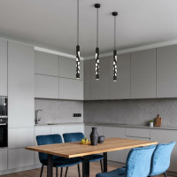 Подвесной светильник DLR037 12W 4200K DLR037 12W 4200K черный матовый Eurosvet