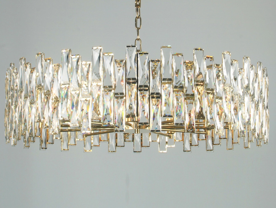 Подвесная люстра 10120 10123+9/C gold Newport