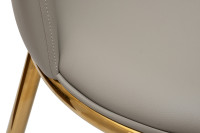 Стул экокожа бежевая/золото Стул экокожа бежевая/золото