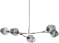 Подвесная люстра Bubble KG0579P-5 smoky DeLight Collection