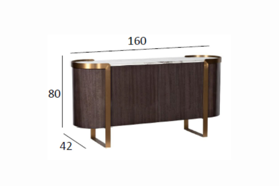 Комод с дверцами Sevilla