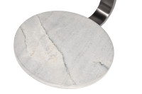 Столик журнальный приставной серый