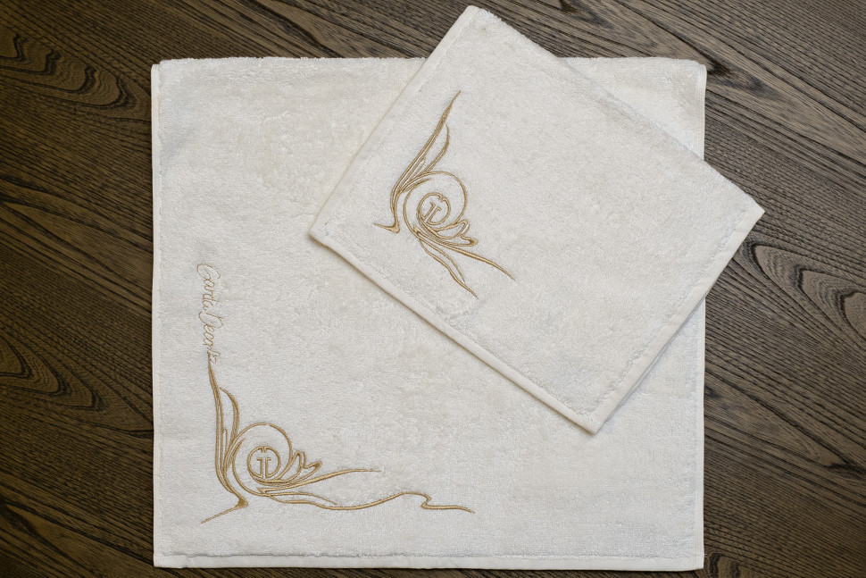 Полотенце "Лирика" 30*50 белое