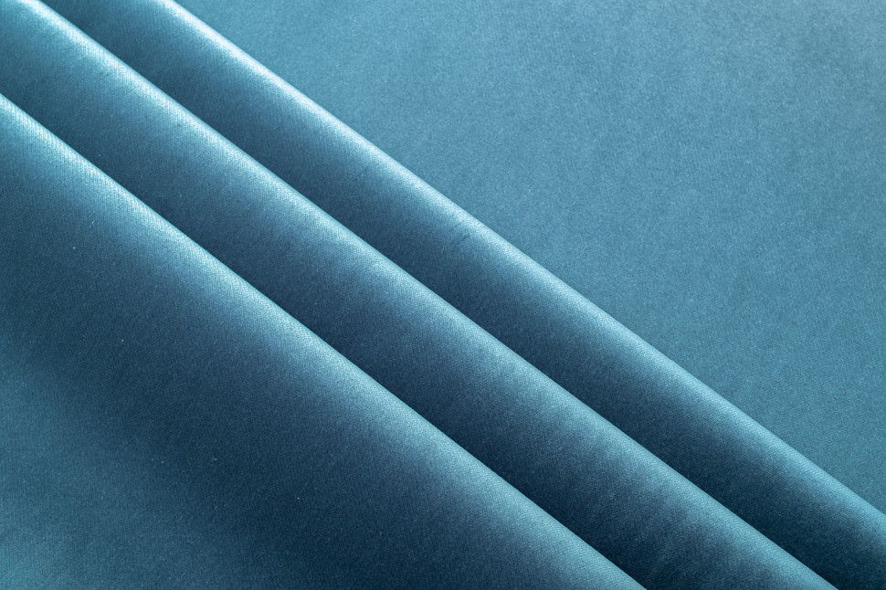 Ткань портьерная/мебельная VELVET синяя