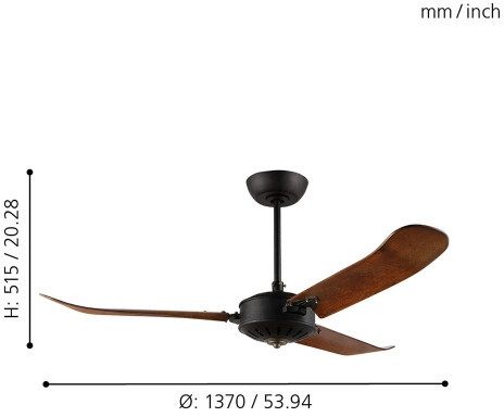 Потолочный вентилятор Hoi An 35029 Eglo