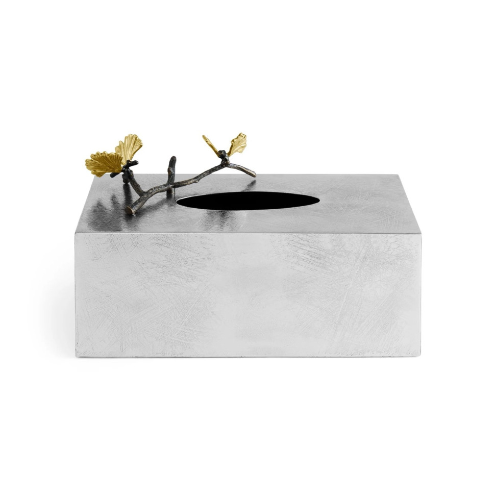 Держатель для коробки с салфетками Michael Aram "Butterfly Ginkgo", 23 см