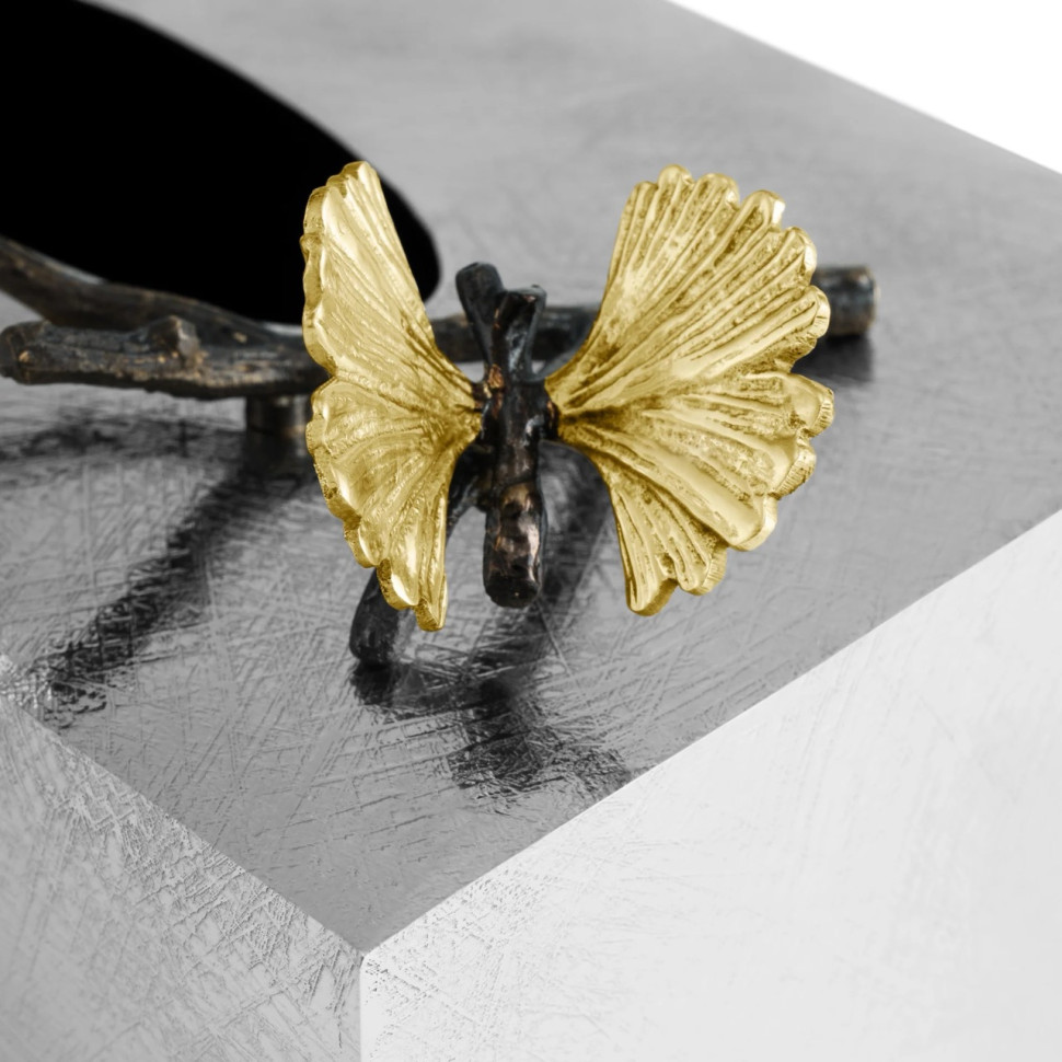 Держатель для коробки с салфетками Michael Aram "Butterfly Ginkgo", 23 см