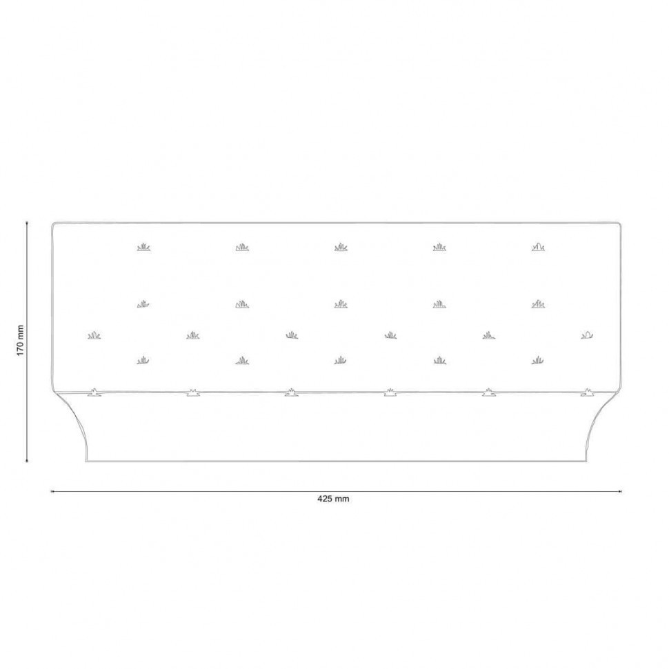 Настенный светильник Lucia Tucci Pietra Isola W124.1