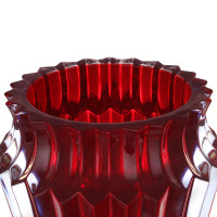 Ваза для цветов 25см."Crown Jewel" красная