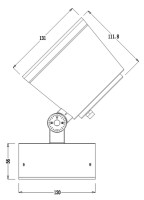 Грунтовый светильник Colt 732110 Deko-Light