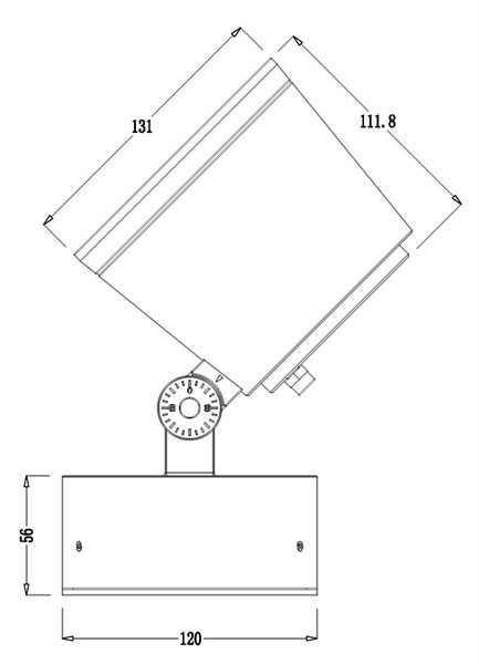 Грунтовый светильник Colt 732110 Deko-Light