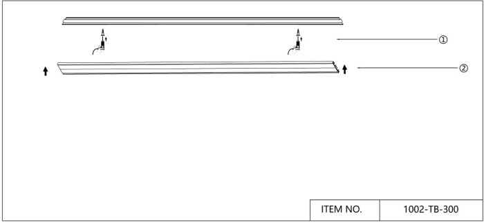 Шинопровод Unika 1002-TB-300 Favourite