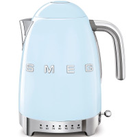 Чайник электрич. с регулируемой темп-ой 1,7л.2400Вт."Smeg" пастельно голубой