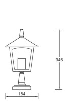 Наземный фонарь  15904S Gb Oasis Light
