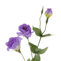 Цветок искусственный "Эустома", L15 W15 H81 см