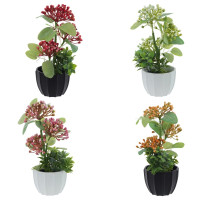 Цветочная композиция, L15 W13 H26 см, 4в.