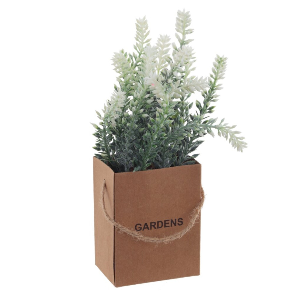 Цветочная композиция "Лаванда", L10 W10 H20 см