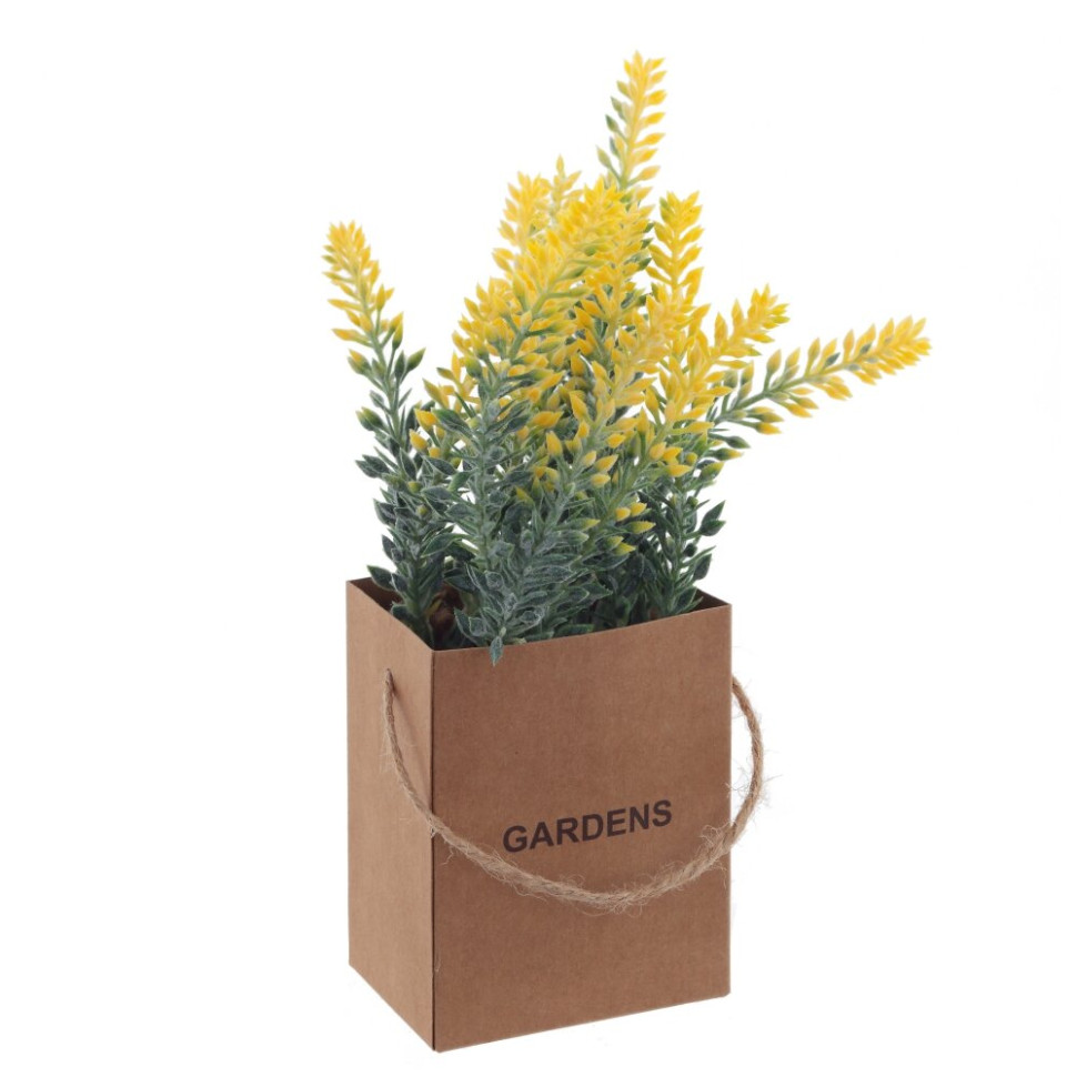 Цветочная композиция "Лаванда", L10 W10 H20 см