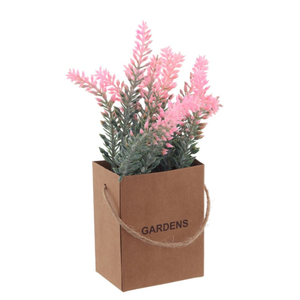 Цветочная композиция "Лаванда", L10 W10 H20 см