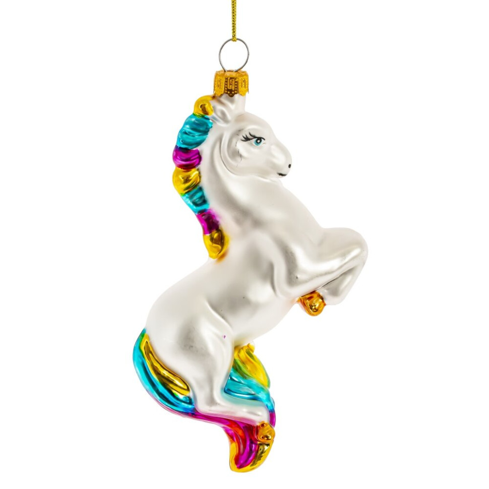 Украшение новогоднее "Лошадка", L10 W3 H11 см