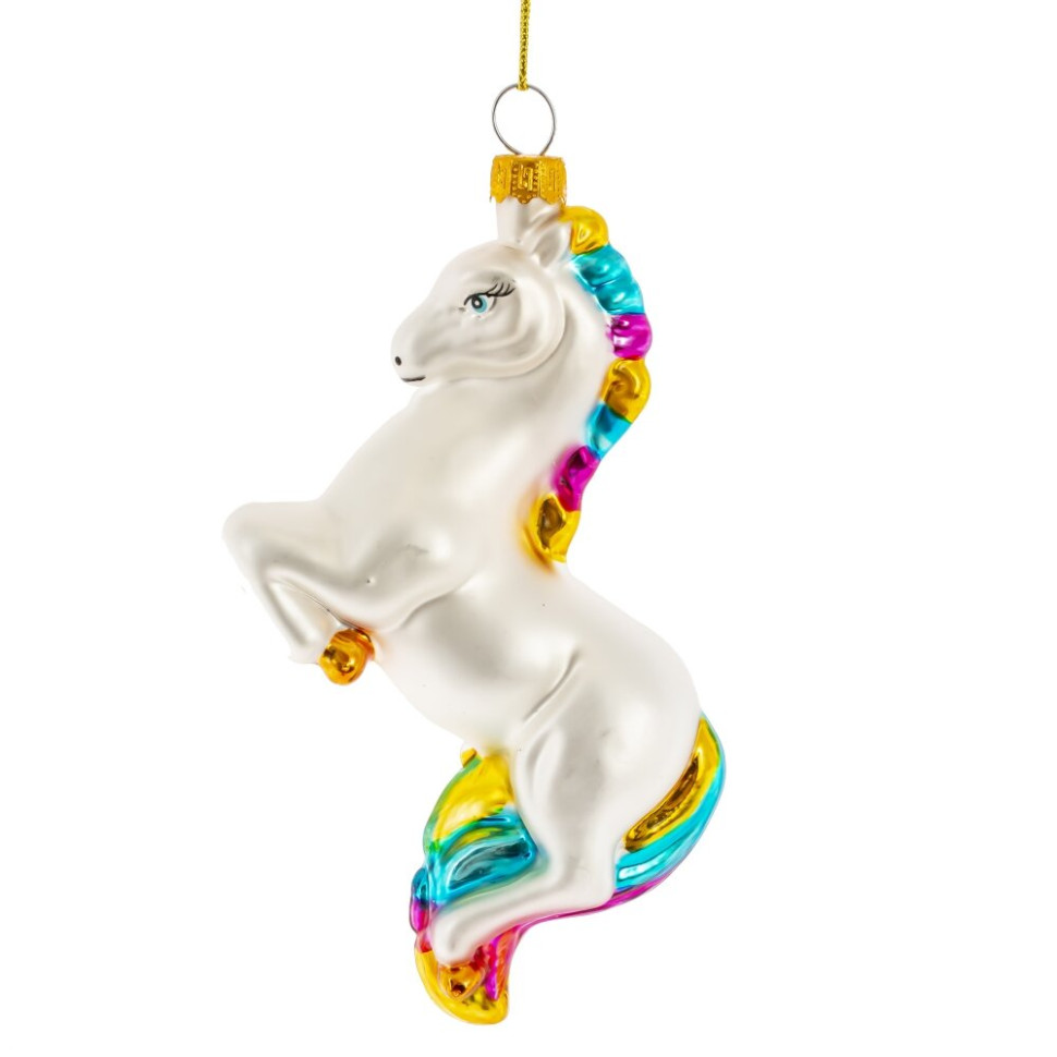 Украшение новогоднее "Лошадка", L10 W3 H11 см