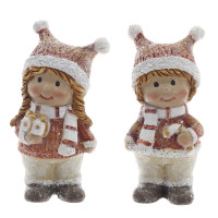 Фигурка декоративная "Дети", L2 W2,5 H6 см, 2в.