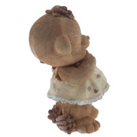 Фигурка декоративная "Медвежонок", L9,5 W6,5 H14 см, 2в.
