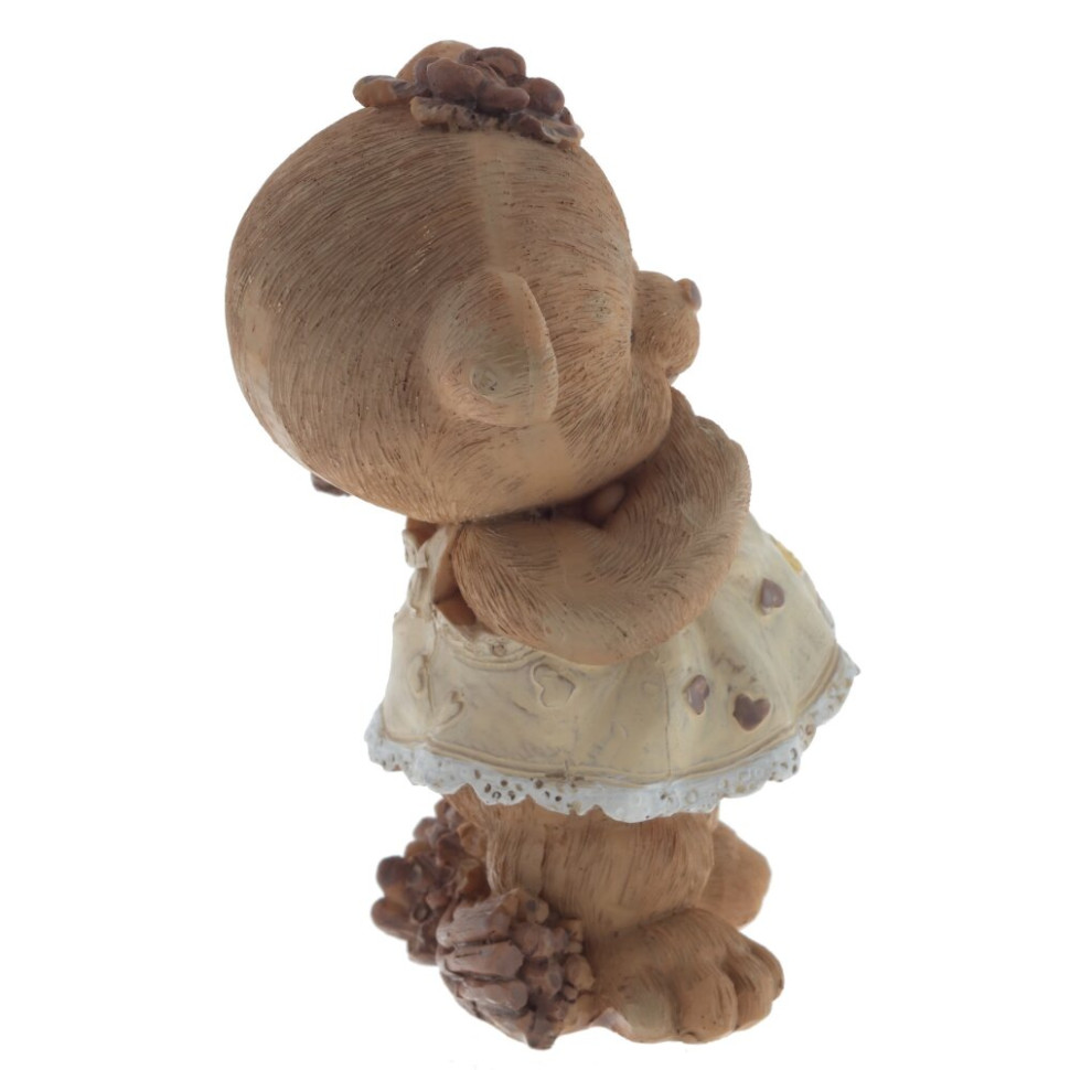 Фигурка декоративная "Медвежонок", L9,5 W6,5 H14 см, 2в.